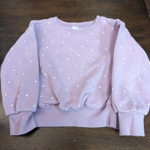 Carter's Pullover Sweater, Lavender, Size 7A